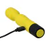 Універсальний вібромасажер Virgite Fluo Mini Wand Vibe F4, жовтий - Фото №4
