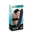 Вибратор Vibra Lotus Silicone Classics Medium Vibrator, синий - Фото №7
