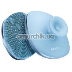 Щетка для тела Geske Body Brush 4 in 1 Suction Mount Metal, голубая - Фото №1
