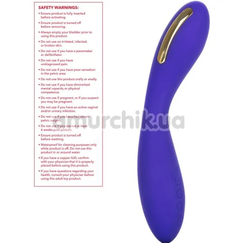 Вібратор з електростимуляцією Impulse Intimate E - Stimulator Wand, фіолетовий