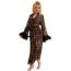 Пеньюар Star Night Sexy Leopard Long Sleeve Robe, леопардовий - Фото №2