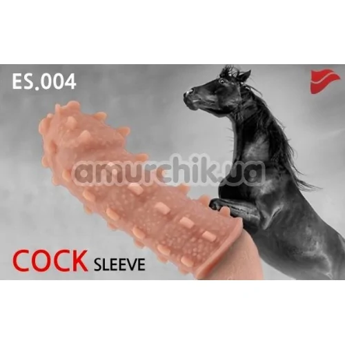 Насадка на пенис Kokos Extreme Sleeve ES.04 М 010, телесная