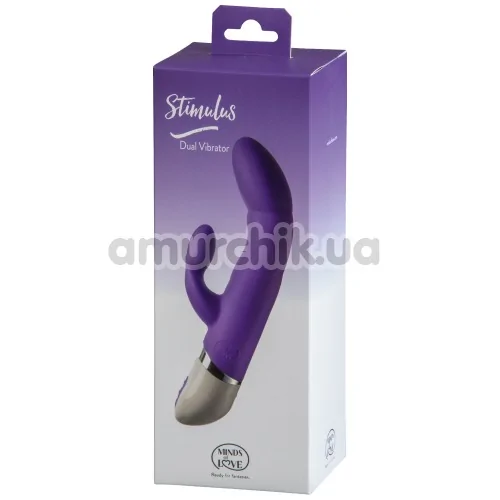 Вибратор Minds Of Love Stimulus Dual Vibrator, фиолетовый