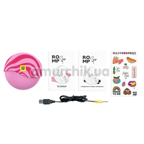 Симулятор орального секса для женщин Romp Spin, розовый
