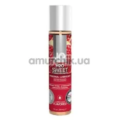 Оральный лубрикант JO H2O Sweet Pomegranate - гранат, 30 мл - Фото №1