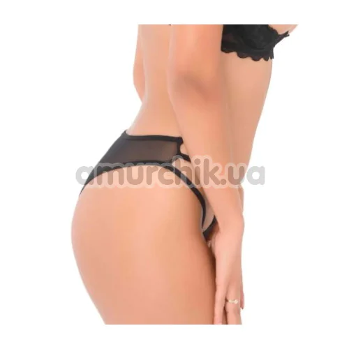 Трусики Daring Intimates Lace String With Straps, черные