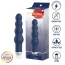 Вібратор Mai Attraction Pleasure Toys Silver Edition Bubbles, синій - Фото №4