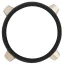 Эрекционное кольцо Rebel Men's Gear Cock Ring with Studs, черное - Фото №3