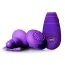 Вакуумные стимуляторы с вибрацией для сосков и клитора Double Silicone Nipple And Clit Teasers - Фото №1