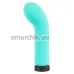 Вибратор для точки G Power Vibe Collection Curvy, бирюзовый - Фото №1
