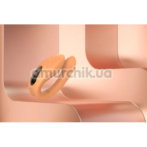 Вибратор Glam Couples Vibrator, оранжевый