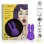 Клиторальный вибратор Silicone Marvelous Bunny, фиолетовый - Фото №13