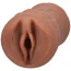 Искусственная вагина Signature Strokers Alexis Tae Pocket Pussy, коричневая - Фото №3