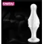 Анальна пробка Lovetoy Glass Romance GS17, прозора - Фото №2