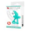 Віброкільце для члена Pretty Love Passionate Figgy, бірюзове - Фото №11