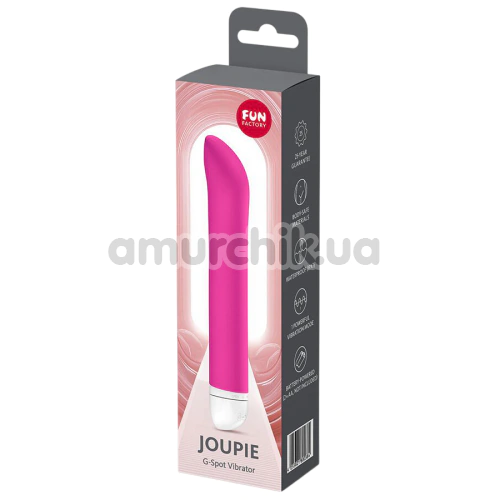 Вібратор для точки G Fun Factory Joupie, рожевий