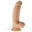 Вібратор Mister Dixx The Original Vibrating Brave Boss 6.9, тілесний - Фото №3