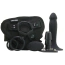 Страпон с вибрацией Vac-U-Lock Smooth Vibrating Pleasure Set 1 - Фото №1