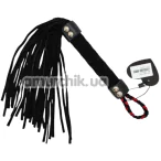 Флоггер DS Fetish Soft Leather Flogger M, черный - Фото №1