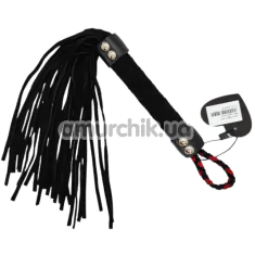 Флоггер DS Fetish Soft Leather Flogger M, черный - Фото №1