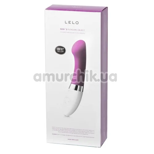 Вибратор Lelo Gigi 2 Pink (Лело Джиджи 2 Пинк), розовый