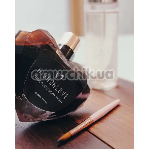 Крем-фарба для тіла HighOnLove Dark Chocolate Body Paint - темний шоколад, 100 мл
