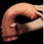 Фаллоимитатор Dual-Layered Silicone Nature Cock LV411016, телесный - Фото №11