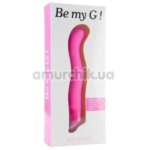 Вібратор для точки G Love To Love Be My G, рожевий