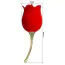 Кліторальний вібратор Pretty Love Rose Lover, червоний - Фото №6