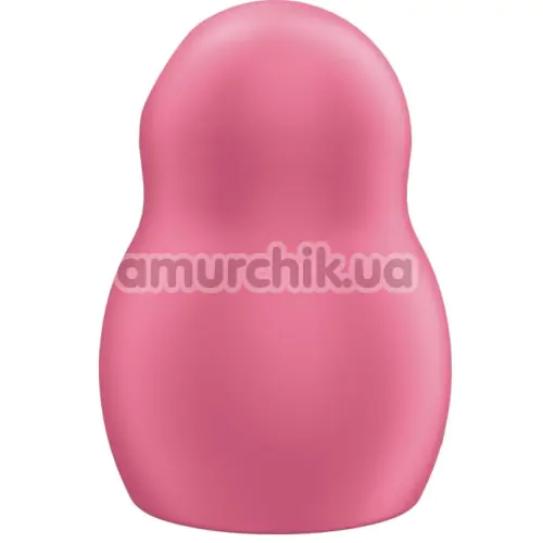 Симулятор орального секса для женщин с вибрацией Satisfyer Pro To Go 1, розовый
