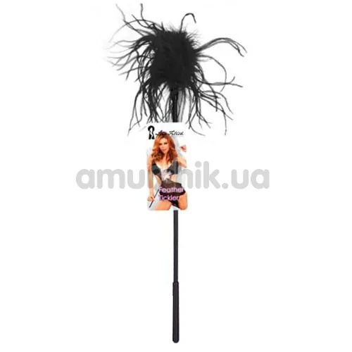 Перышко для ласк Lux Fetish Feather Tickler, черное