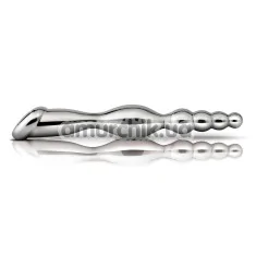 Двокінцевий стимулятор Metal Worx Slim Fave - Фото №1