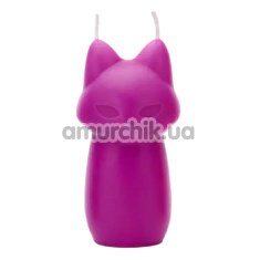 Свічка Roomfun Fox Sex Candle - маракуйя та ваніль, фіолетова - Фото №1
