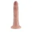 Фаллоимитатор King Cock, 19.9 см телесный - Фото №1