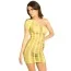 Сукня-сітка Future Shock One Shoulder Dress, салатова - Фото №1