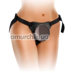 Трусики для страпона King Cock Elite Comfy Body Dock Strap-On Harness, черные - Фото №1