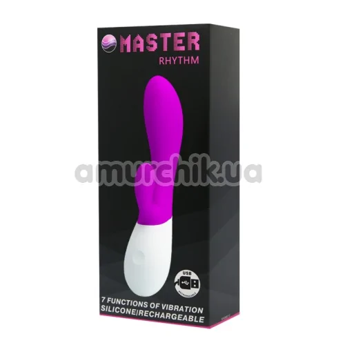 Вибратор Master Rhythm, розовый