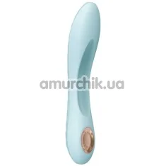 Вібратор для точки G Aquatic Delphine, блакитний - Фото №1
