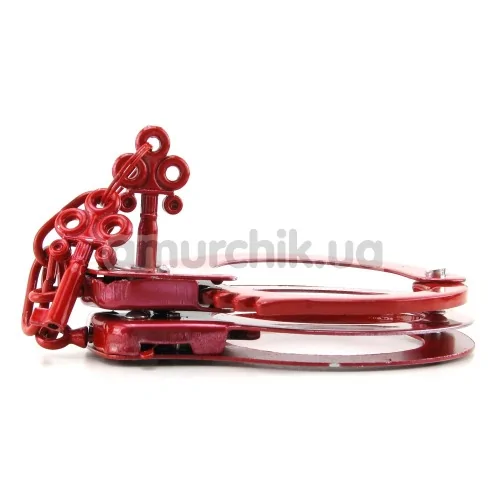 Наручники Anodized Cuffs, красные