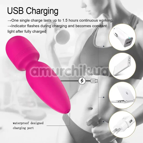 Клиторальный вибратор Odeco Every Night Toys Amy, розовый