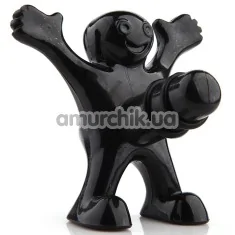 Пробка для вина Happy Man Bottle Stopper, черная - Фото №1