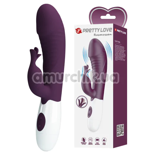Вибратор Pretty Love Rasmussen, фиолетовый