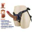 Страпон Pretty Love Harness Briefs Wells 6.3 Dildo, телесный - Фото №5