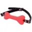Кляп Behave! Luxury Fetish Doggie Bone Bit Gag, красный - Фото №1