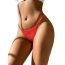 Трусики-стринги Star Night Net Bikini Panties, красные - Фото №1