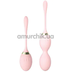 Набір вагінальних кульок Argus Toys Kegel Balls, рожевий - Фото №1