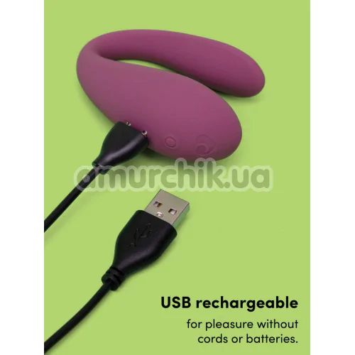 Вибратор Lovehoney Mon Ami Wearable Couple's Massager, фиолетовый