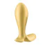 Анальная пробка с вибрацией Satisfyer Intensity Plug, золотая - Фото №6