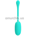 Виброяйцо Pretty Love Julius, бирюзовое - Фото №1
