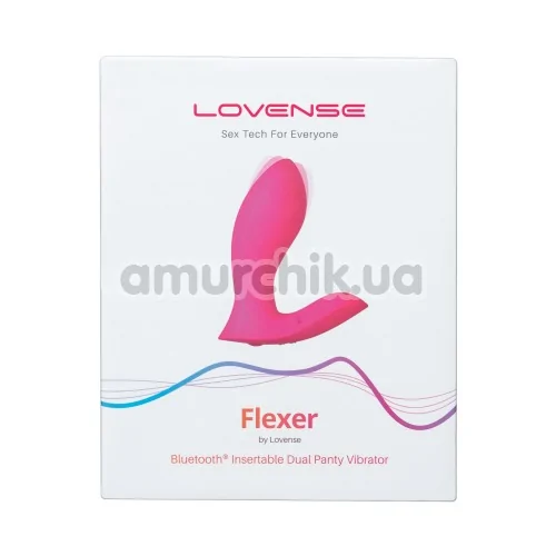 Вібратор Lovense Flexer, рожевий